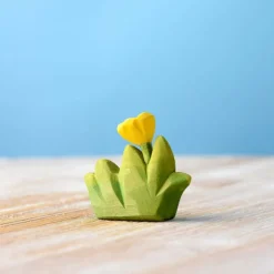 Bumbu Toys Gele Bloem Met Gras