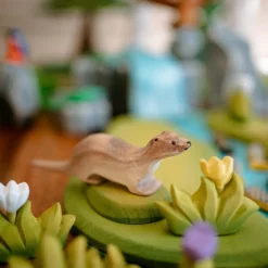 Bumbu Toys Gele Bloem Met Gras