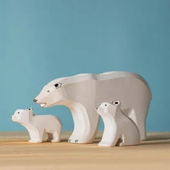 Bumbu Toys Ijsberen Familie Met Ijsschots