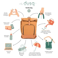 Dusq Family Bag | Canvas – Night Black