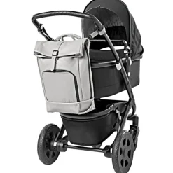 Dusq Leren Stroller Straps – Grey