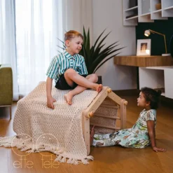 Ette Tete Verstelbare Klimdriehoek Mopitri + Klim- En Glijplank