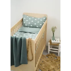 Fresk Babydekentje Biologisch Katoen | Ink Blue