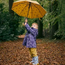 Fresk Duurzame Kinderregenjas Indigo Dots | 1-8 Jaar