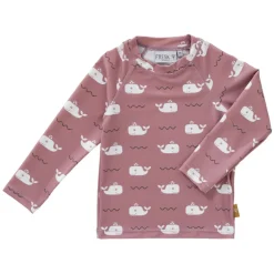 Fresk Uv Top Longsleeve Whale Ash Rose – Alleen Nog In 62/68, 98/104 En 110/116