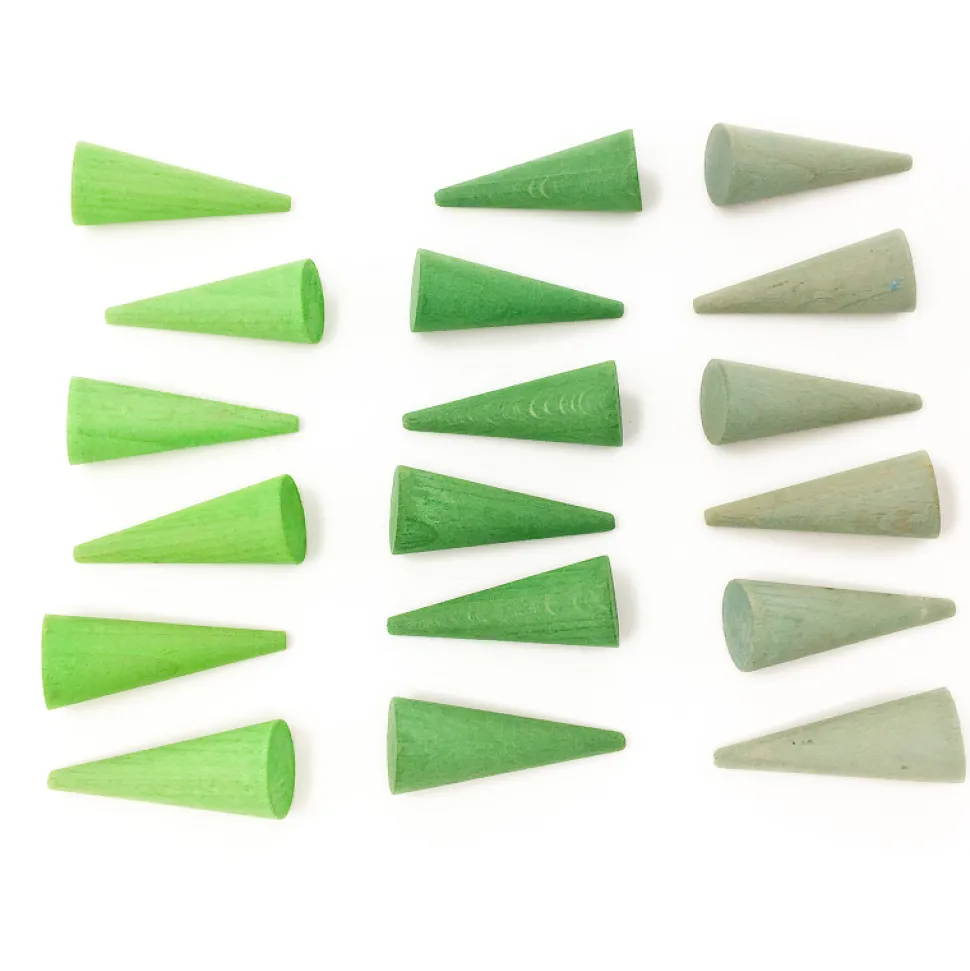 Grapat Mandala Green Cones