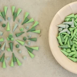 Grapat Mandala Green Cones
