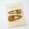 Grech & Co Matte Haarspeldjes | Golden