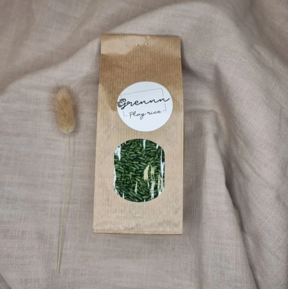 Grennn Speelrijst Groen | 250 Gram