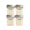 Hegen Opslagbakjes Moedermelk 4 Stuks | 150 Ml