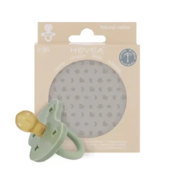 Hevea Speentje 3-36 Maanden Moss Green – Rond
