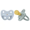 Hevea Speentje 3-36 Maanden Rond Duo Cottage Blue / Gorgeous Grey