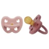 Hevea Speentje 3-36 Maanden Rond Duo Baby Blush & Rosewood