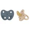 Hevea Speentjes 3-36 Maanden Dental Duo Sand & Ocean Blue