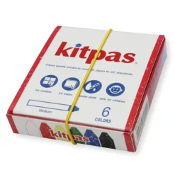 Kitpas Medium Rijstwax Krijt | 6 Stuks