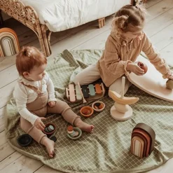 Play & Go Opbergzak / Speelkleed Organic Original Green