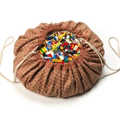 Play & Go Opbergzak / Speelkleed Organic Original Brown