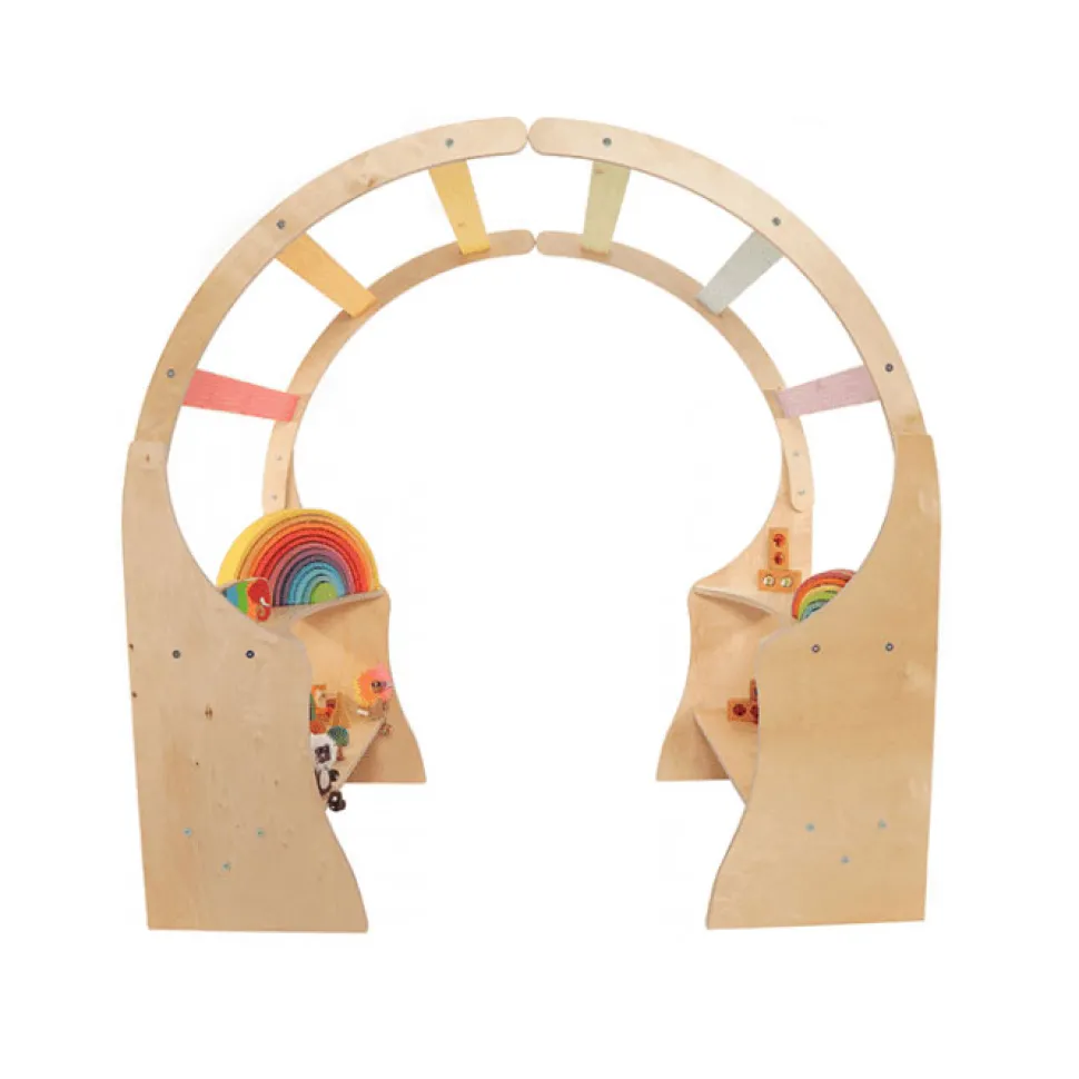 Sawdust & Rainbows Tearmann Playstand Rainbow