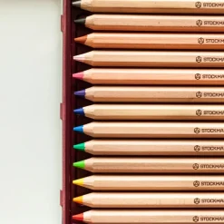 Stockmar Kleurpotloden Zeskantig 24+1