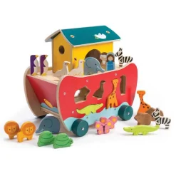 Tender Leaf Toys Ark Van Noah Sorteerboot