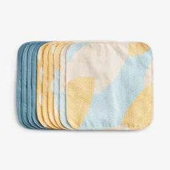 Vimse Wasbare Babydoekjes – Blue Sprinkle 10 Stuks